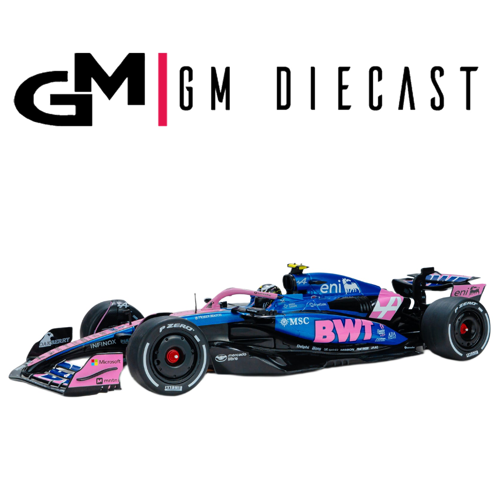 Alpine A525 BWT #7 ChinaGP 2025 J.Doohan 1:18