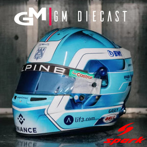 Pierre Gasly Alpine 2024 Helmet 1/5