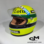 Load image into Gallery viewer, A.Senna 1985 Season 1:2 Helmet
