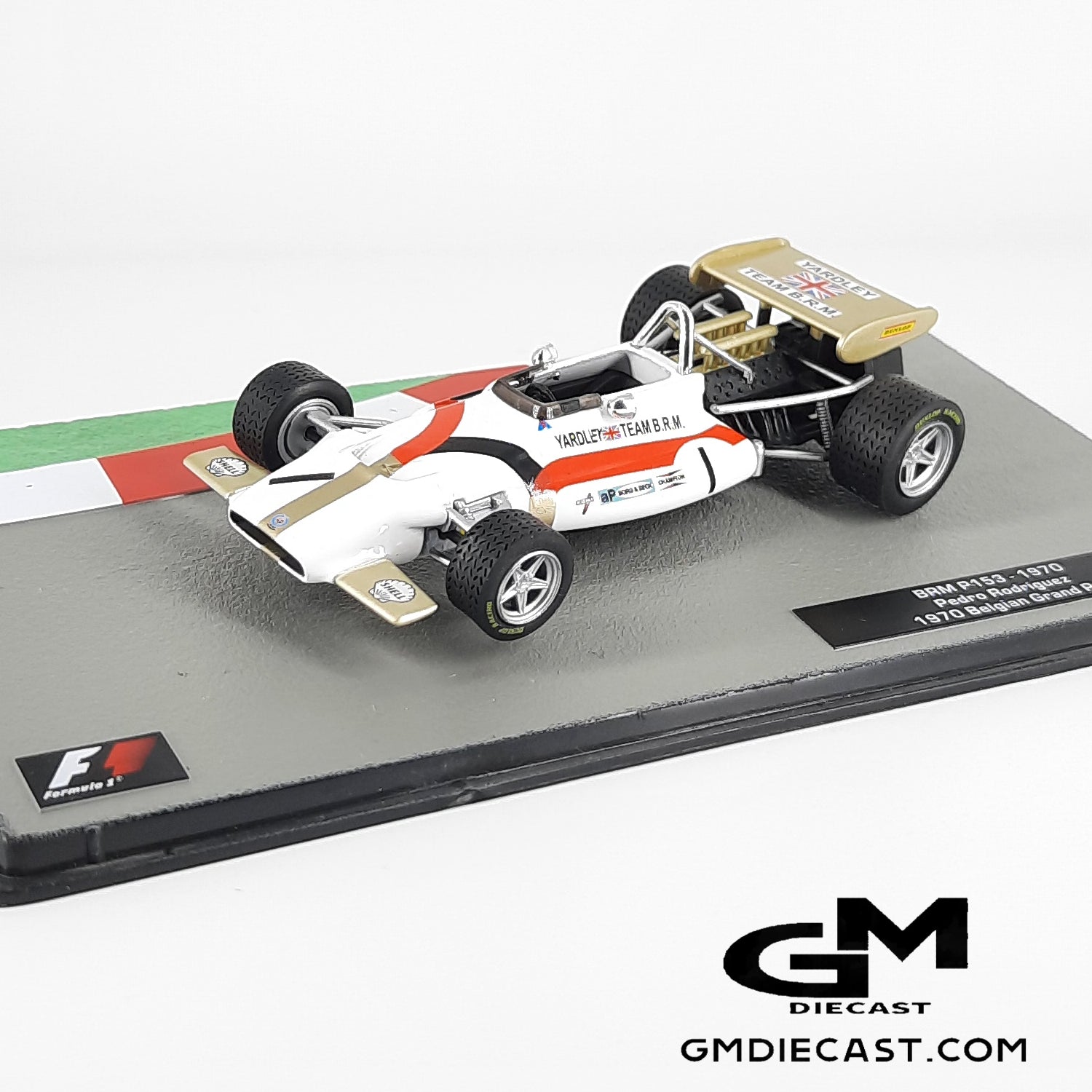 BRM P153 #1 Belgian GP 1970 P.Rodriguez