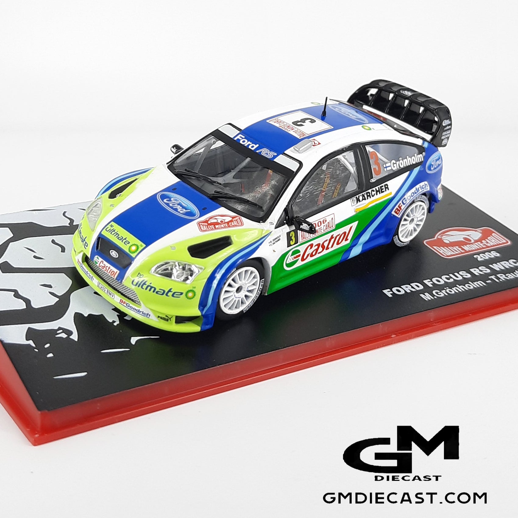Ford Focus WRC #3 Rally Monte Carlo 2006 Gronholm/Rautiainen