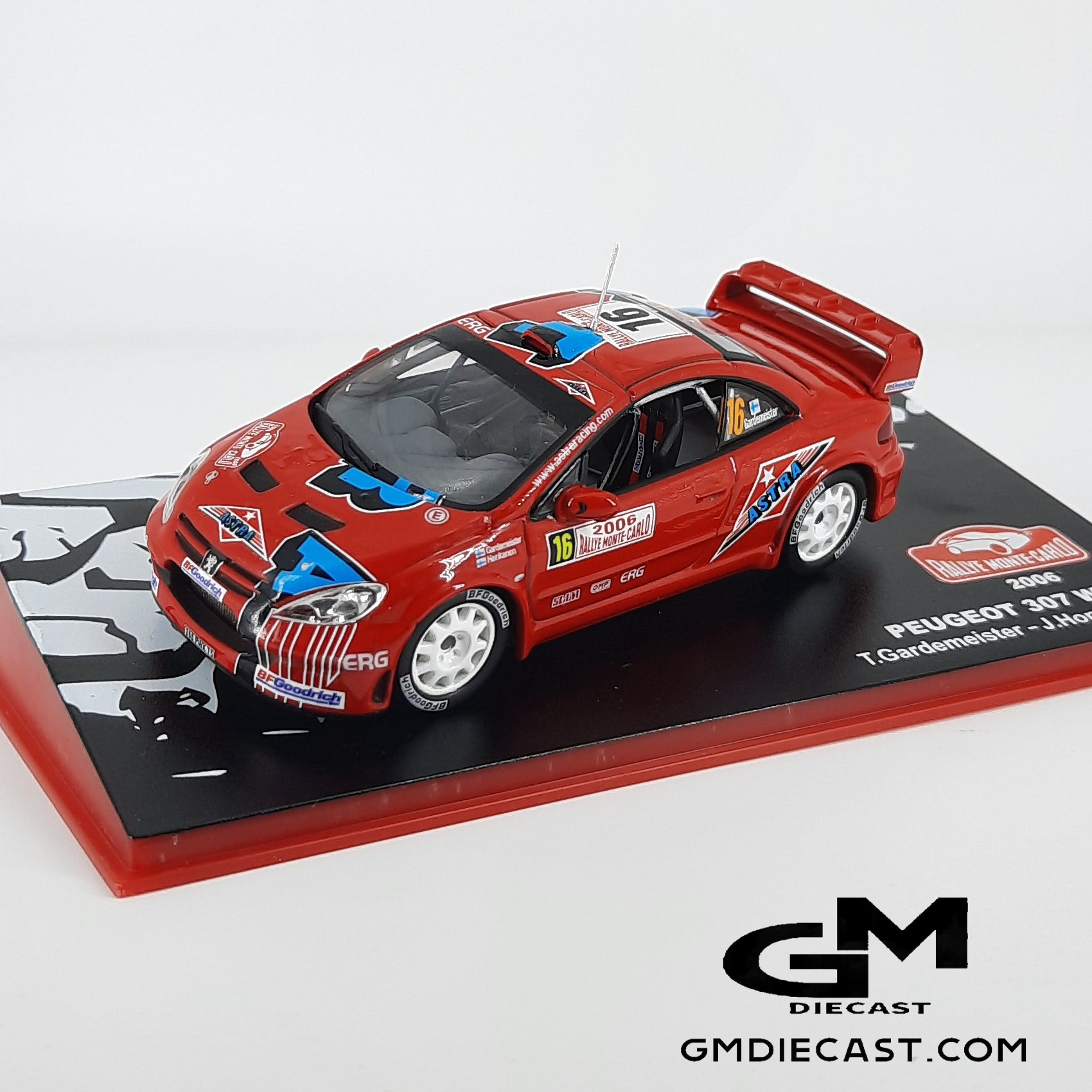 Peugeot 307 WRC #16 Monte Carlo 2006 Gardemeister/Honkanen
