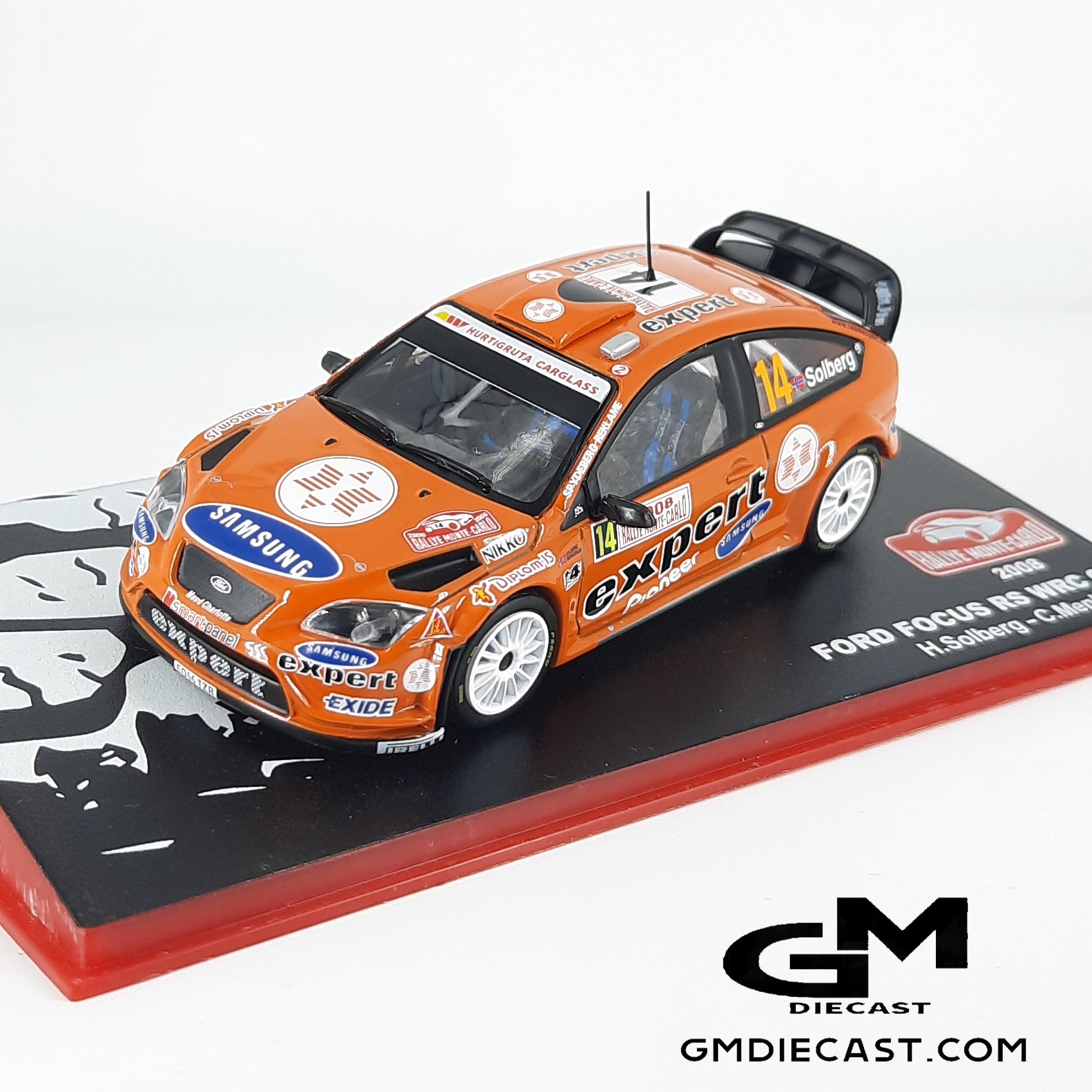 Ford Focus RS WRC #3 Rally Monte Carlo 2008 Solberg/Menkerud
