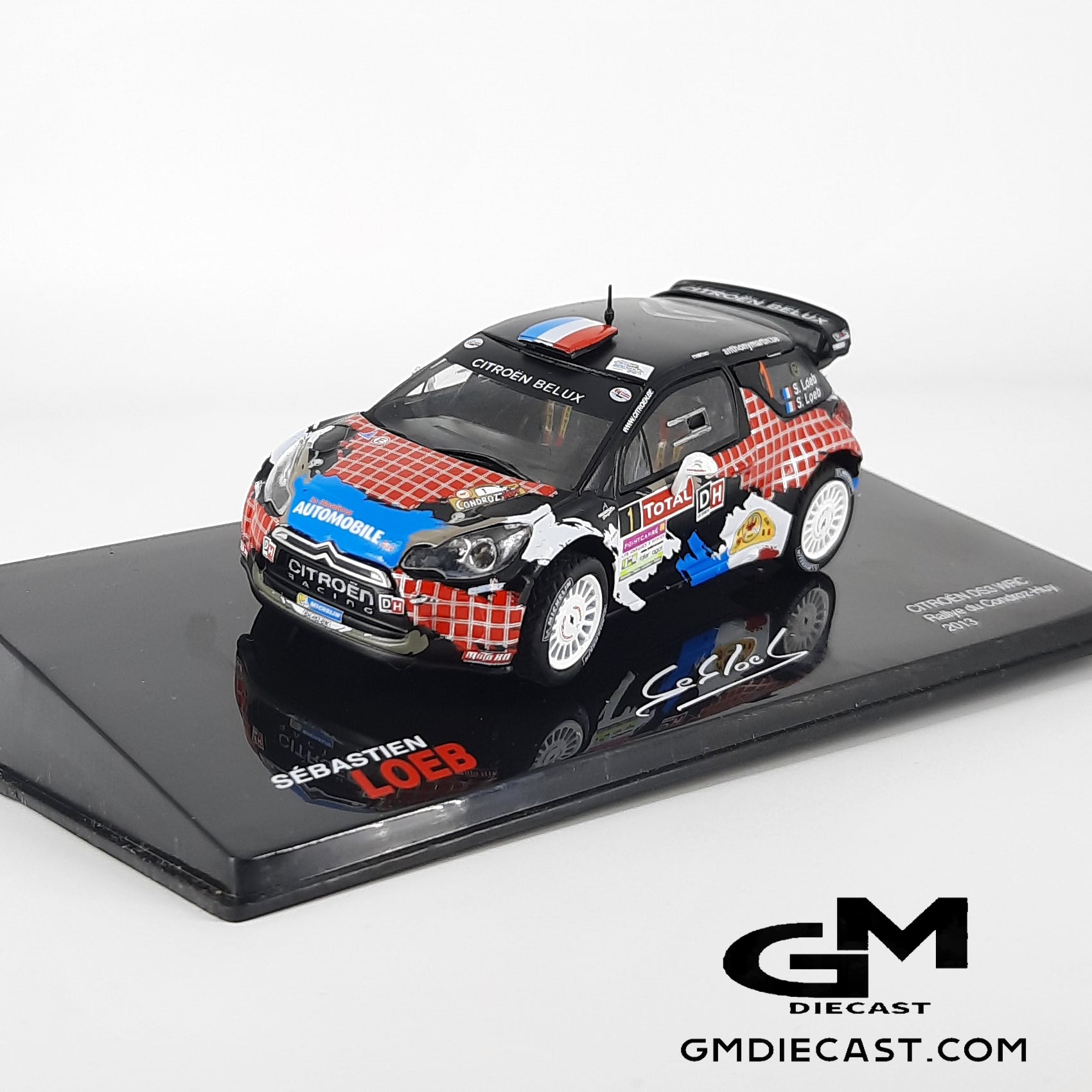 Citroen DS3 WRC #1 Condroz 2013 Loeb/Loeb