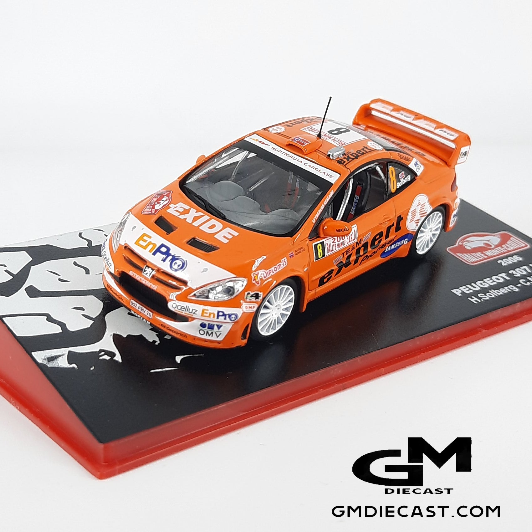 Peugeot 307 WRC #8 Monte Carlo 2006 Solberg/Menkerud
